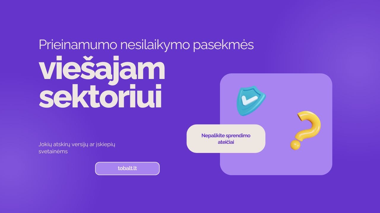 Consequences of non-compliance with accessibility 2