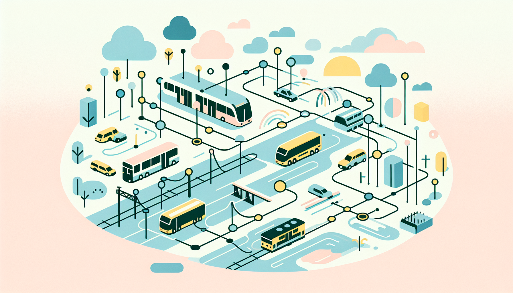 Transport route management module