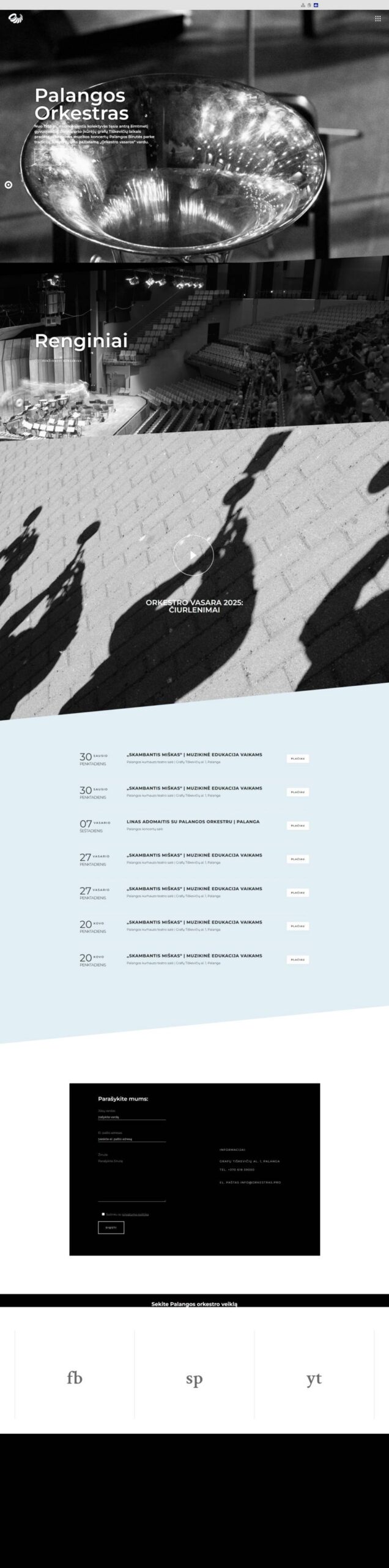 Orkiestra w Połądze