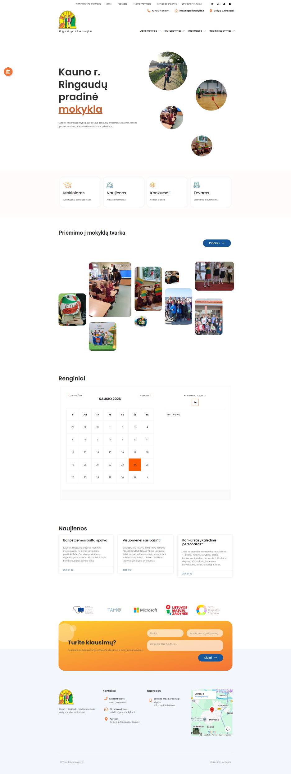 Ringaudai Primary School in Kaunas District