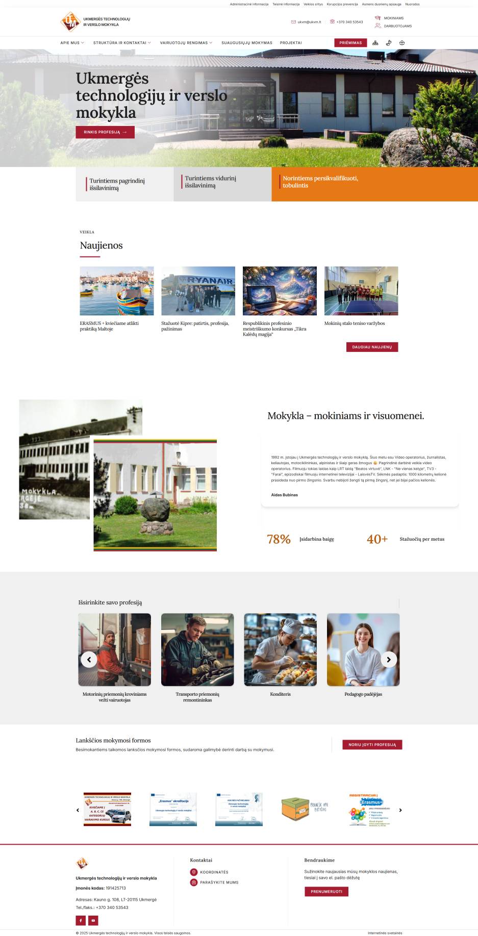 Ukmergė Technology and Business School